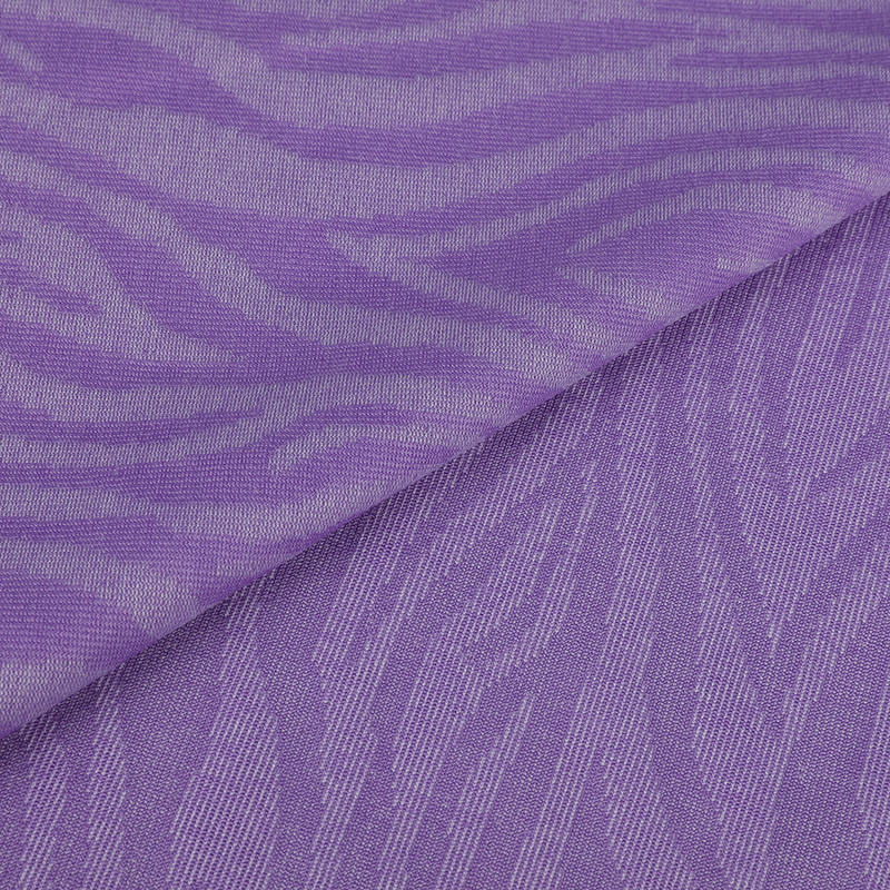 BPS1875 Single side polyester stretch jacquard fabric